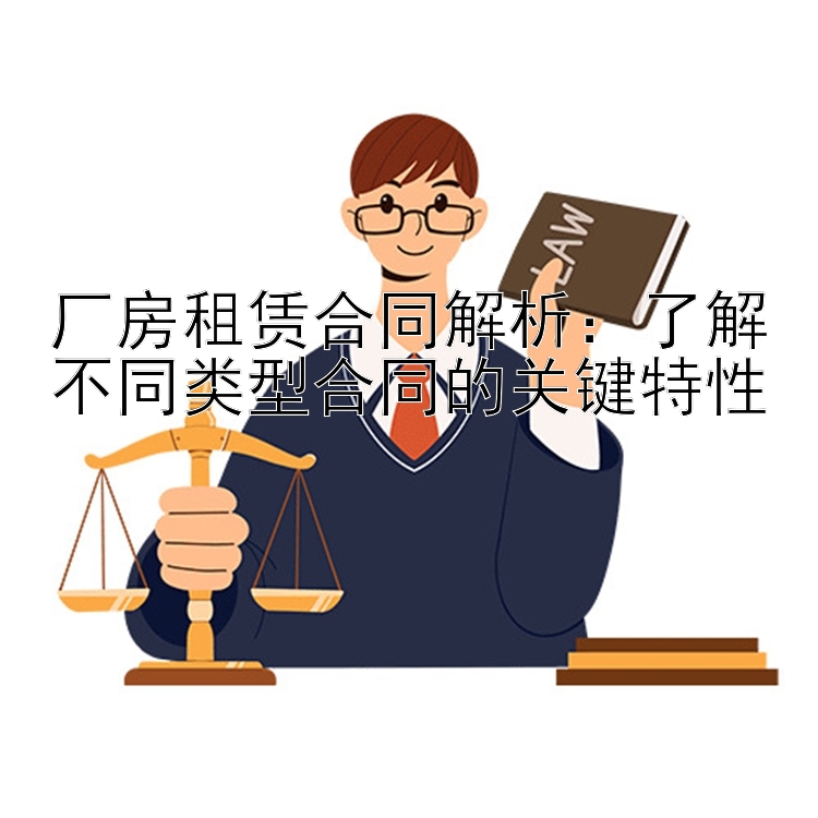 厂房租赁合同解析：了解不同类型合同的关键特性